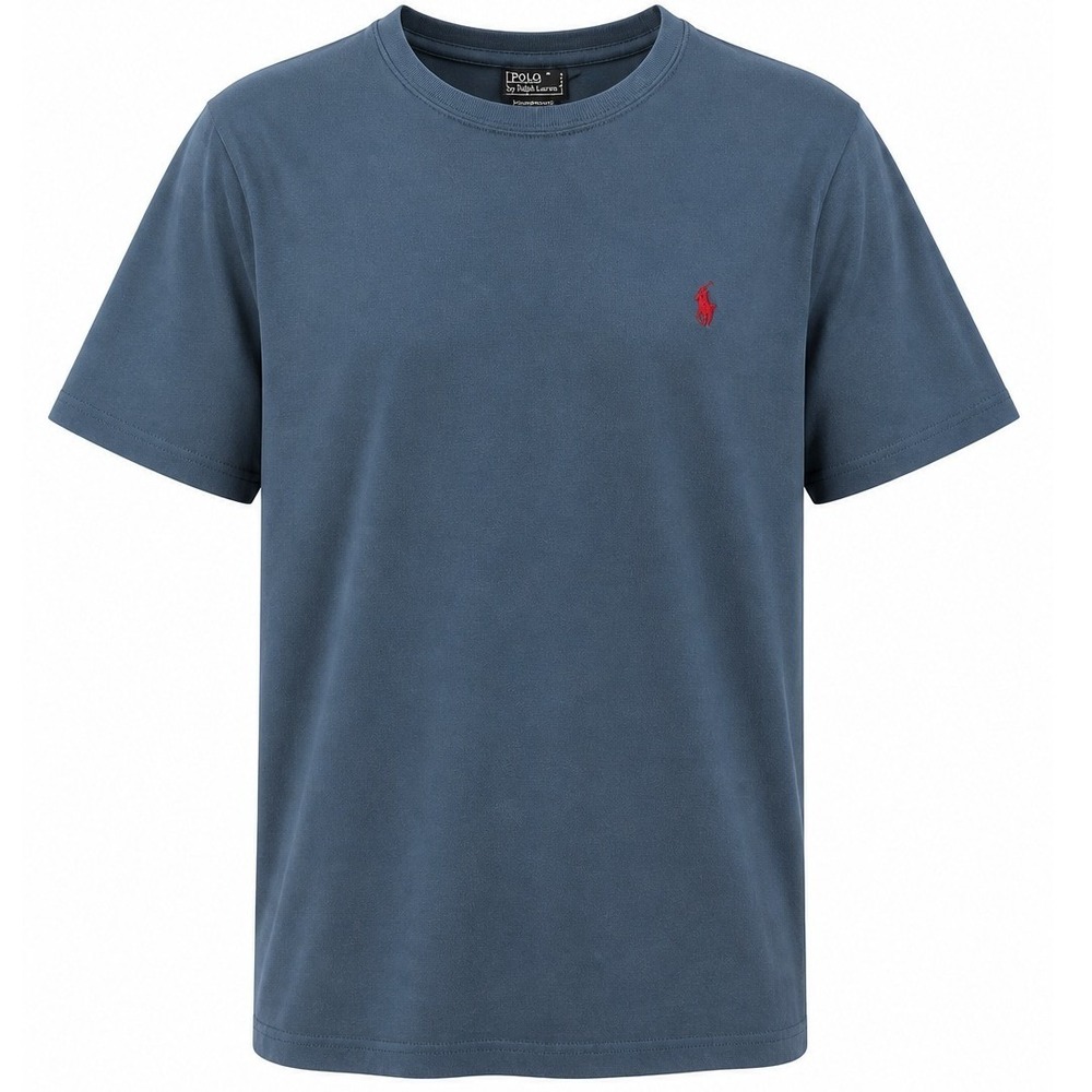 Polo Ralph Lauren Mens T-Shirt XL Blue Classic Pony Preppy Minimalist